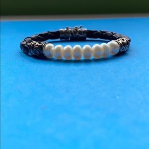 Genuine pearl bracelet